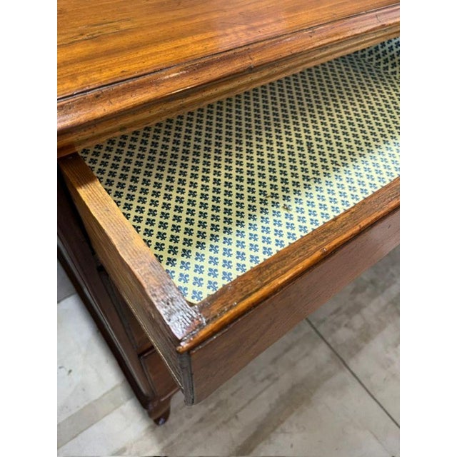 Directoire Chest of Drawers in Walnut, 1890s For Sale - Image 9 of 14