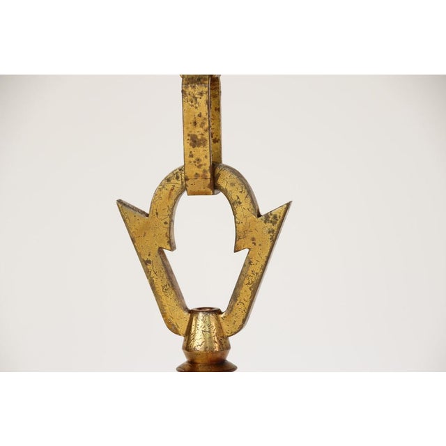 Chandelier with Bird Motifs in the style of Dagobert Peche, 1920s For Sale - Image 14 of 18