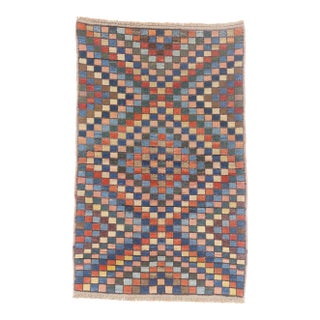 Zeki Muren Vintage Turkish Sivas Rug, 03'08 X 05'10 For Sale