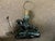 Dark Green Mid 20th Century Crouching Panther Tv Lamp For Sale - Image 8 of 11