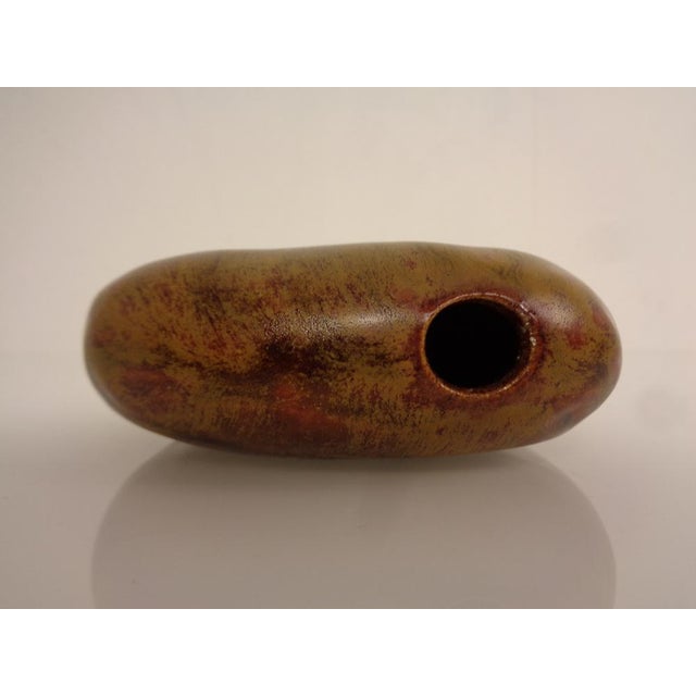 Small Danish Studio Ceramic Vase, 1960s For Sale - Image 16 of 17