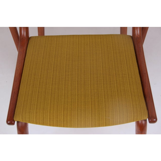 Model 370 Boomerang Chairs by Alfred Christensen for Slagelse Møbelværk, 1950s, Set of 8 For Sale - Image 9 of 10