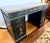Sligh-Lowry Furniture Co. Chinoiserie Ebonized Hand Painted Kneehole Leather Top Desk For Sale - Image 4 of 12