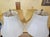 Pair of Tall Brass Table Lamps With Ivory Bell Shades – Hollywood Regency Style For Sale - Image 16 of 18