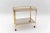 1960s Mid-Century Modern Brass Bar Cart, France, 1960s For Sale - Image 5 of 12