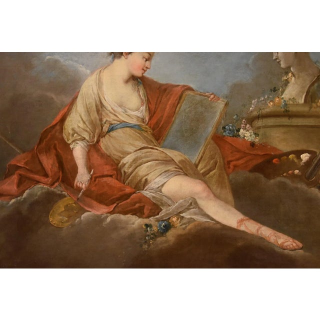 Early 18th Century Pierre Charles Trémolières, Figure, 1730, Oil on Canvas For Sale - Image 5 of 14