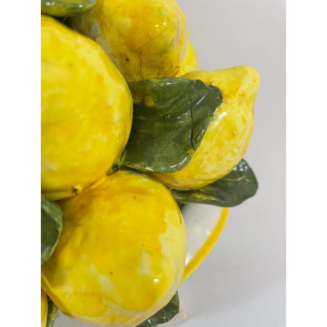 Large Vintage Italian Style Lemon Topiary Centerpiece For Sale - Image 14 of 18