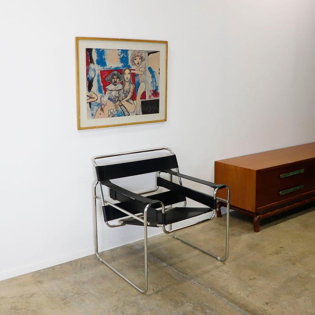 1960s Lithograph by Leonel Gongora. For Sale - Image 4 of 4