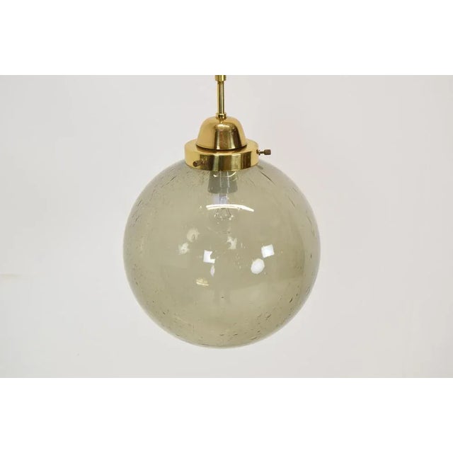 Mid-Century Glass Pendant from Kamenicky Senov, 1960s For Sale - Image 3 of 13