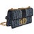 Christian Dior Blue Denim Oblique 30 Montaigne East West Chain Bag For Sale - Image 4 of 10