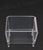 Transparent Bent Lucite Mid Century Modern Piano Vanity Window Bench For Sale - Image 8 of 12