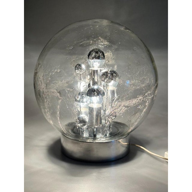 Metal Ball Table Lamp from Doria Leuchten, 1970s For Sale - Image 7 of 18