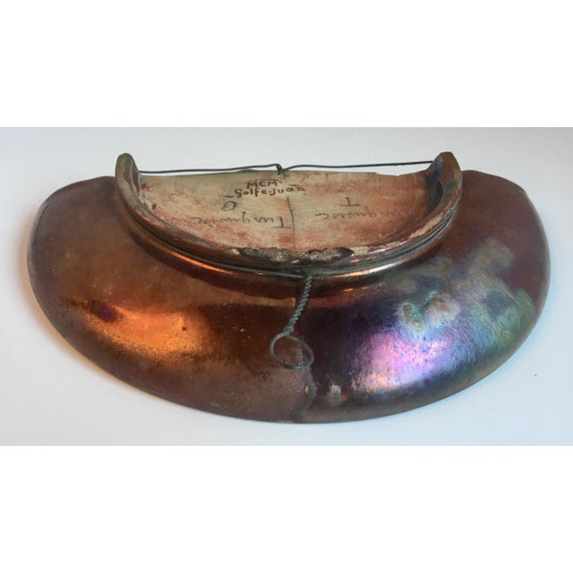 Clement Massier Pierre Clement Massier French Studio Pottery Glaze Test Tile - For Sale - Image 4 of 7