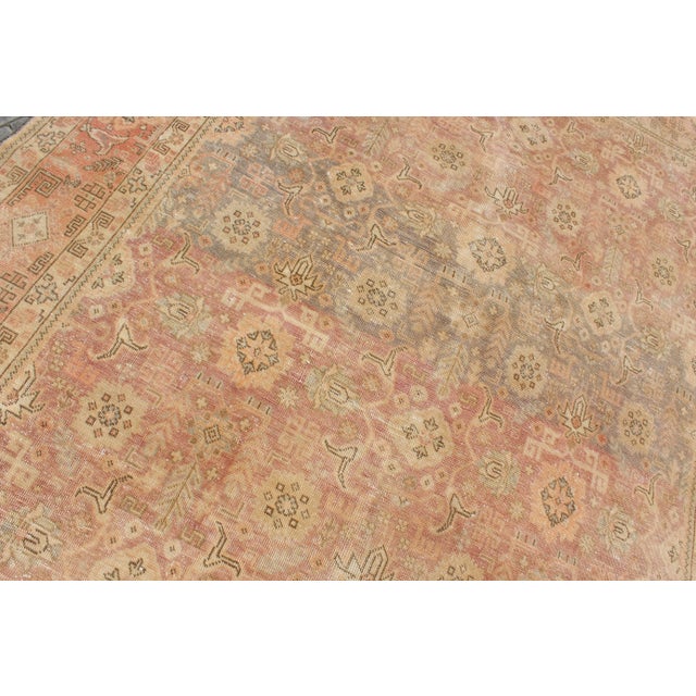 Textile Vintage Turkish Area Rug - 77.5"x112" For Sale - Image 7 of 13