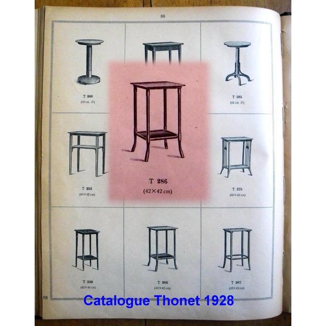 Side Tables by Michael Thonet for Thonet, 1925, Set of 2 For Sale - Image 9 of 10