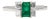 0.98 Carat Baguette Colombian Emerald, Diamond Platinum Thin Ring For Sale