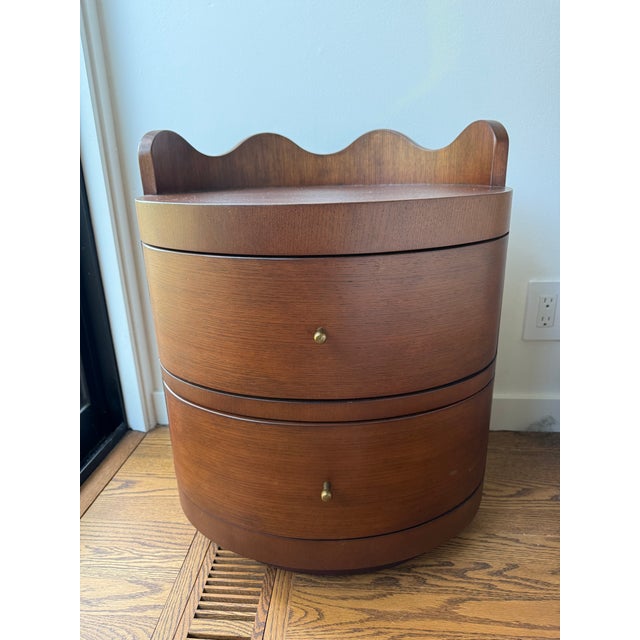 2020s Lulu and Georgia by Sarah Sherman Samuel Ripple Nightstand Set of 2 For Sale - Image 5 of 12