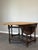 Antique English Oak Drop Leaf Gate Leg Table With Barley Twist For Sale - Image 9 of 12