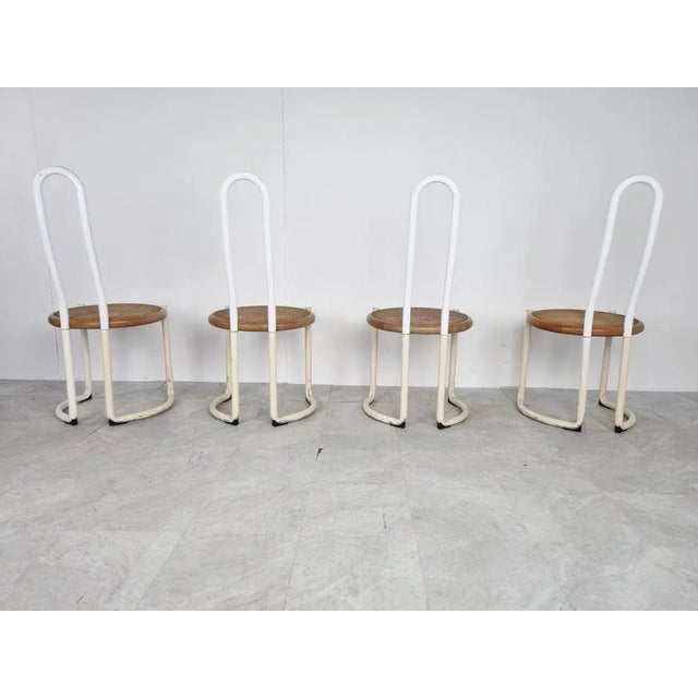 Vintage Postmodern Dining Chairs, 1960s, Set of 4 For Sale - Image 9 of 11