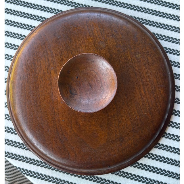 Mid 20th Century Mid-Century Danish Teak Wood Ice Bucket With Opal Glass Liner For Sale - Image 5 of 15