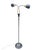 Mid Century Modern Gerald Thurston for Lightolier Gooseneck 3 Way Floor Lamp For Sale - Image 9 of 13
