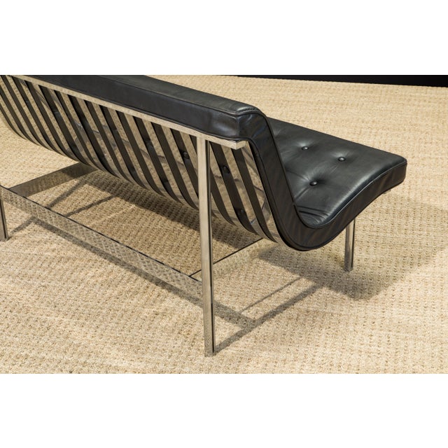 New York' Settee by Katavolos, Littell and Kelley for Laverne Intl, c. 1952 For Sale - Image 9 of 12
