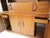 2 Pc. Bar Cabinet Walnut Toned Mid Century Deco Regency For Sale - Image 11 of 18