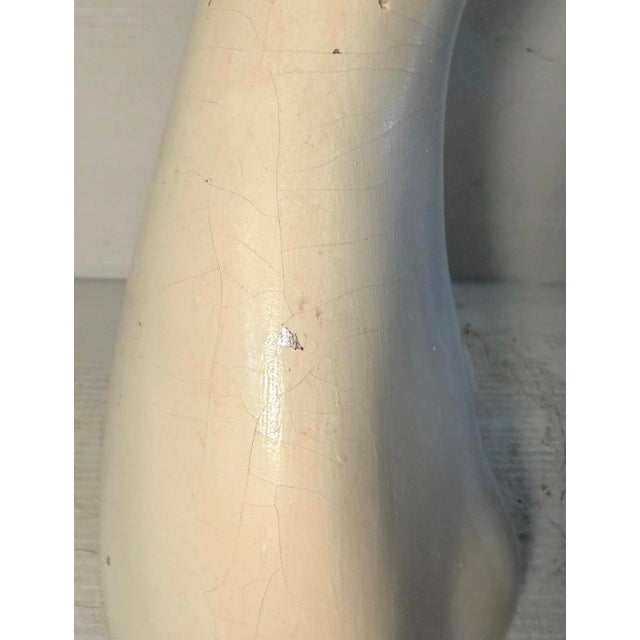 Vintage Long Neck Mannequin Bust (Pair Available) For Sale - Image 12 of 15