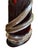 Italian Signed Camozzo Murano Dark Amethyst Art Glass Vase With Gold Flecks. For Sale - Image 3 of 8