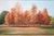 Rustic Autumn Landscape, Oil Painting on Canvas Cardboard, 20th Century, Framed For Sale - Image 3 of 9