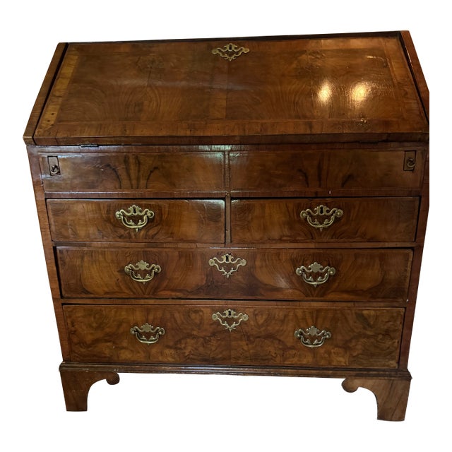 George III Mahogany Desk Circa 1780-1800 For Sale