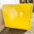 1980s Postmodern Yellow Lacquer Laminate Waterfall Dresser/Chest of Drawers For Sale In Miami - Image 6 of 7