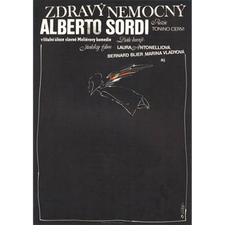 Hypochondriac 1985 Czech A3 Film Poster For Sale