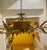 Metal Large Spanish Sunburst Flush Mount in Gilt Metal, 1950 For Sale - Image 7 of 9