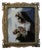 Printed Glass Panel of the Madonna in Prayer, 1950s For Sale