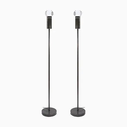 Gray Italian Floor Lamp, 1960s For Sale - Image 8 of 8