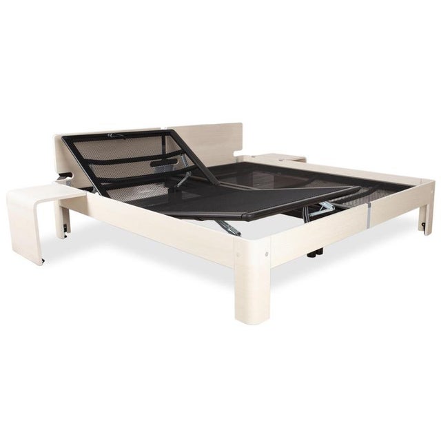 Modern Auping Auronde Wood Double Bed For Sale - Image 3 of 15