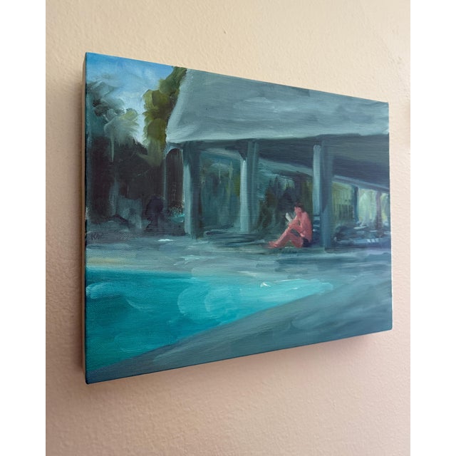 Enjoying the Sun - Oil on Linen by Kory Alexander For Sale - Image 4 of 6