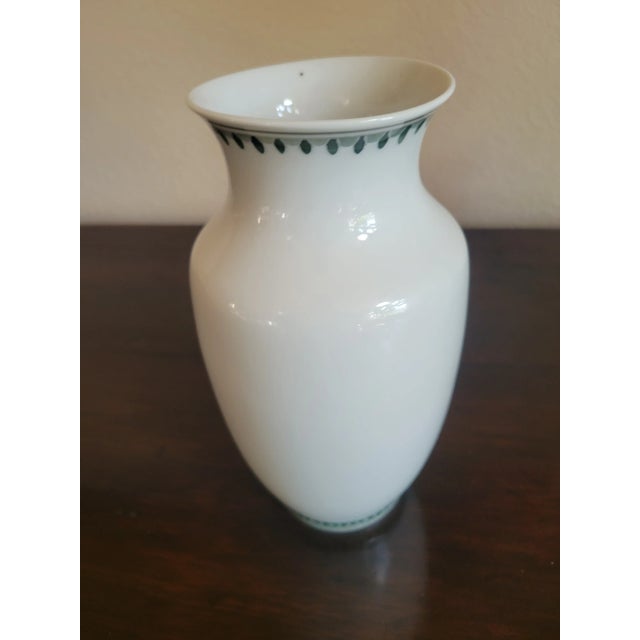 Ceramic Mid 20th Century Petite Asian Porcelain Vase For Sale - Image 7 of 8