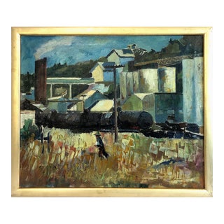 Early 20th-Century California Landscape “San Juan” by Homer F. Levinson For Sale