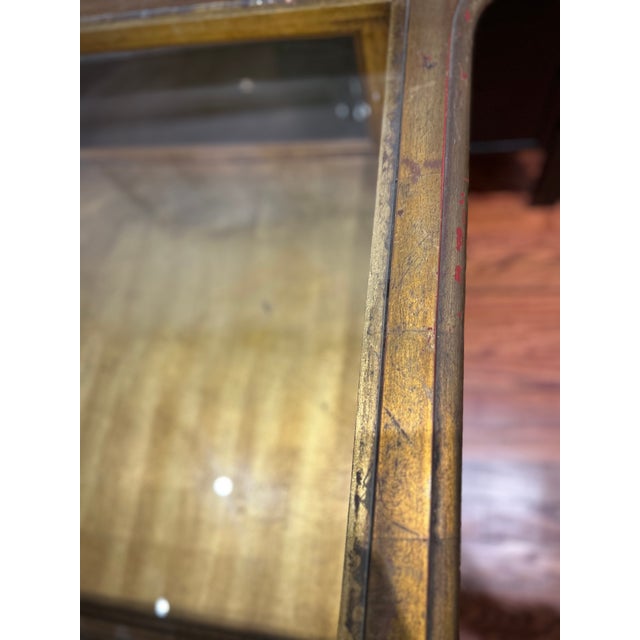 Weiman Mid 20th Century Pair of Weiman Gilded Vitrine Tables For Sale - Image 4 of 5