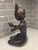 Signed Mid 20th Century Balinese Macassar Ebony Wood Seated Young Boy Sculpture by K. Aria (Mas, Bali) For Sale - Image 9 of 12