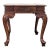 Elegant Cherrywood End Table With Cabriole Legs For Sale