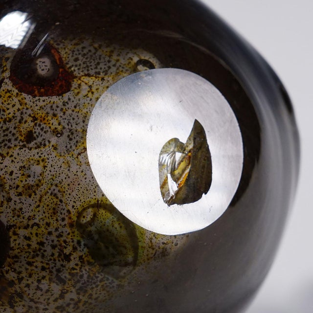 Brown Vintage Murano Tutti Frutti Glass Bowl 1950s For Sale - Image 8 of 8