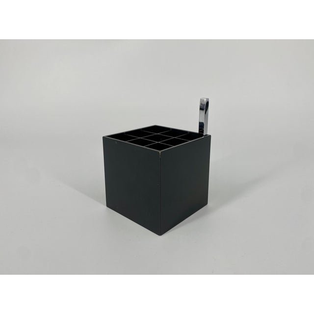 1980s Postmodern Cubical Ashtray with Snuffer, Germany, 1980s For Sale - Image 5 of 9