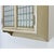 These dazzling French 19th century stained glass doors have been fitted into a custom wall-mounted cabinet for a unique...