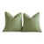 Kravet Foundrae Celery Green Pillows - 22" Pair For Sale