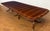 Georgian Style Mahogany Dining/Banquet Table by Leighton Hall - Showroom Sample For Sale - Image 12 of 18