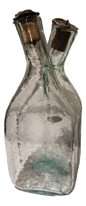 Double Decanter from Danvikshyttan, Sweden, 1890s