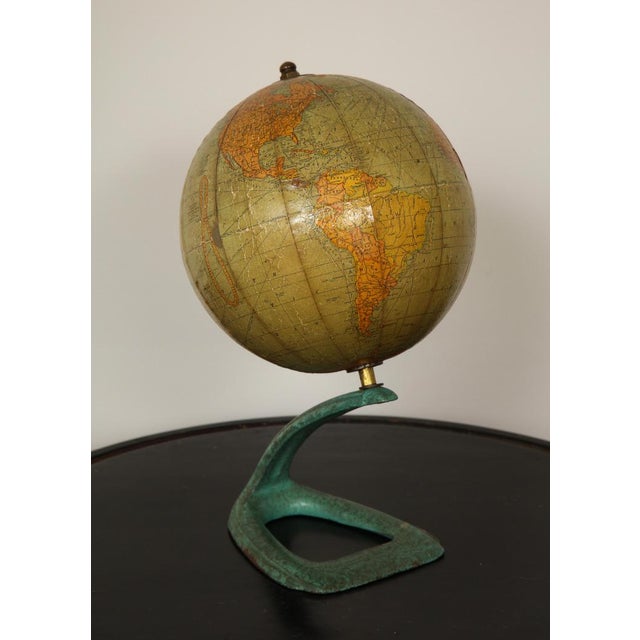 Art Deco Antique Style Decorative Globe For Sale - Image 3 of 6